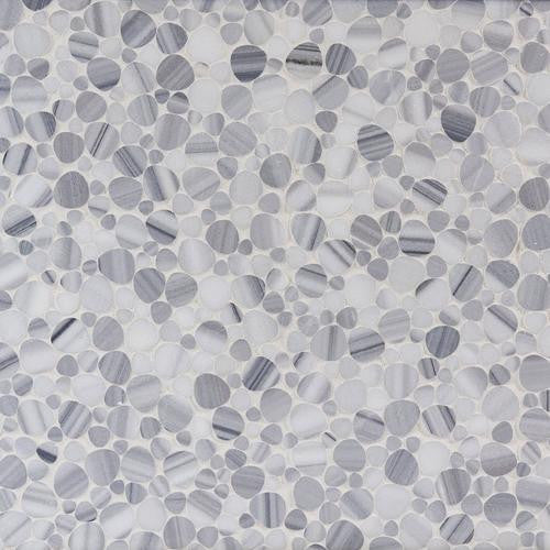 Skyfall Pebble Marble Mosaic