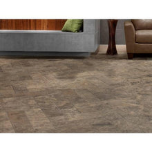 Argento Brushed Plank Travertine Tile